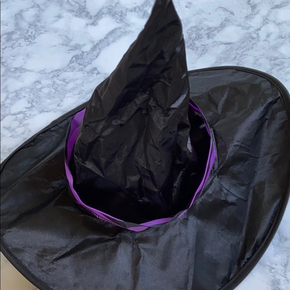 Purple stripe witch Halloween costume - Picture 4 of 5